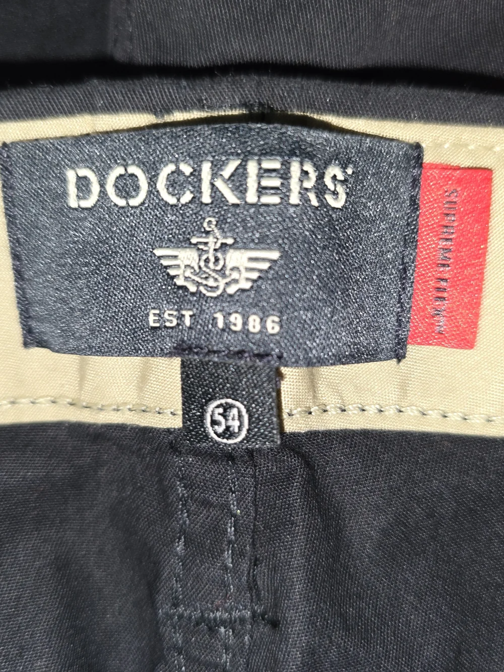 Dockers Ultimate Short - Black - Big & Tall Men NWT Size 54